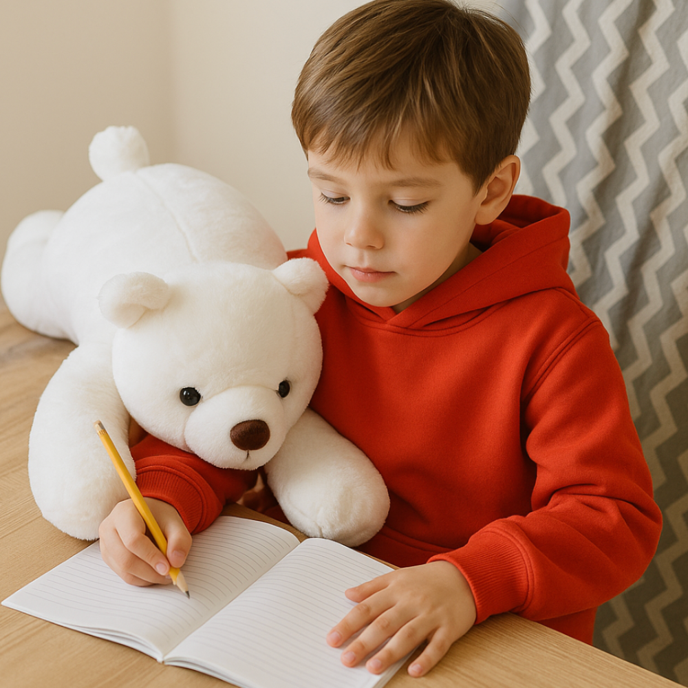 Weighted Teddy – Polar Bear